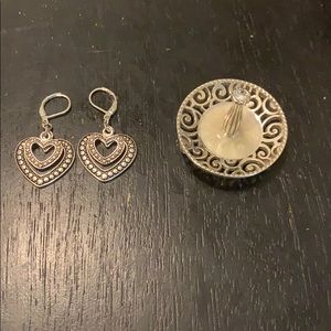 Brighton Ring Holder and Brighton style earrings